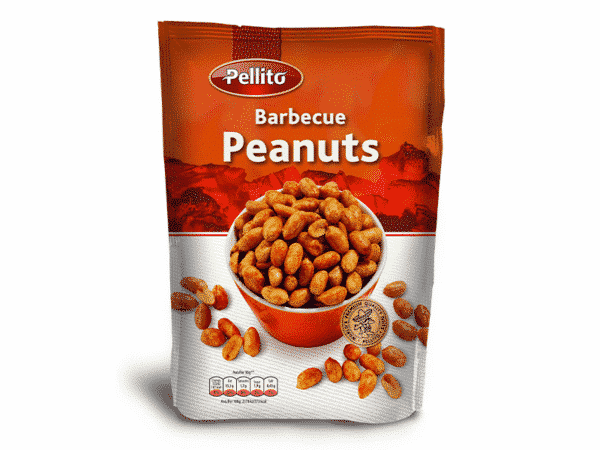 NUTS & DRIED FRUIT - PELLITO BARBEQUE PEANUTS 150GR