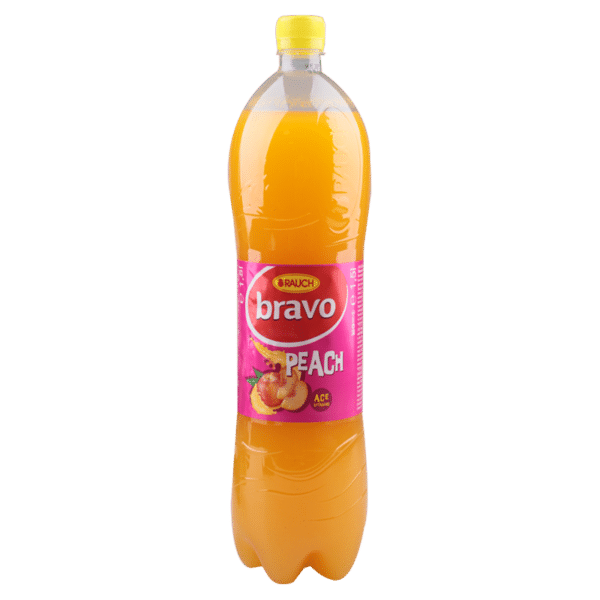 JUICE - RAUCH BRAVO PEACH 1.5LTR