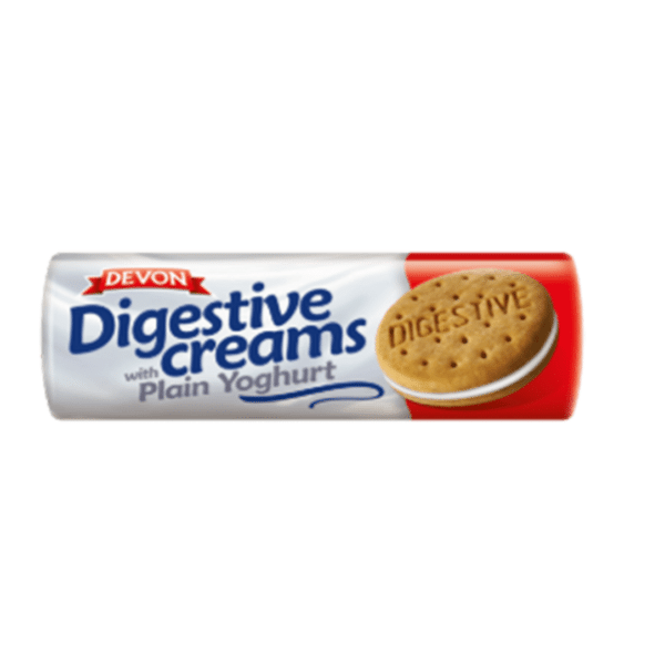 BISCUITS - DEVON DIGESTIVE CREAM PLAIN YOGURT 195GR